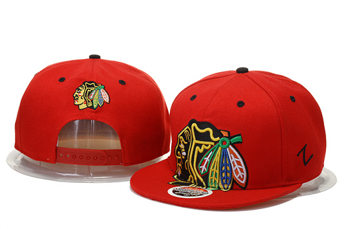 NHL Chicago Blackhawks Z Snapback Hat #01